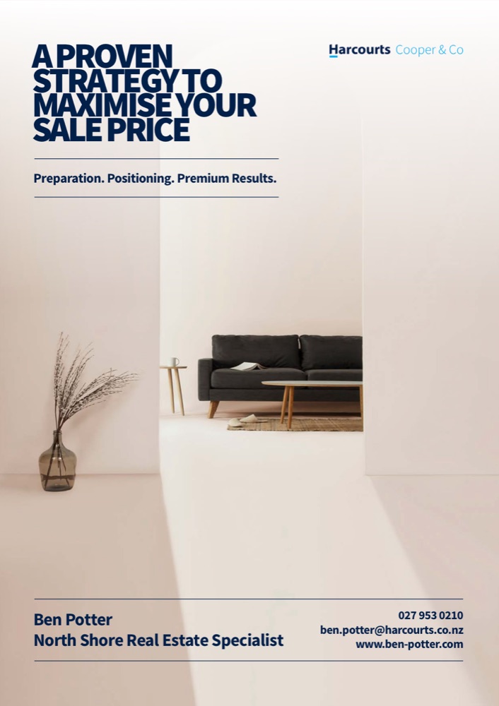 Cover of Ben Potter's selling guide, A Proven Strategy to Maximise Your Sale Price